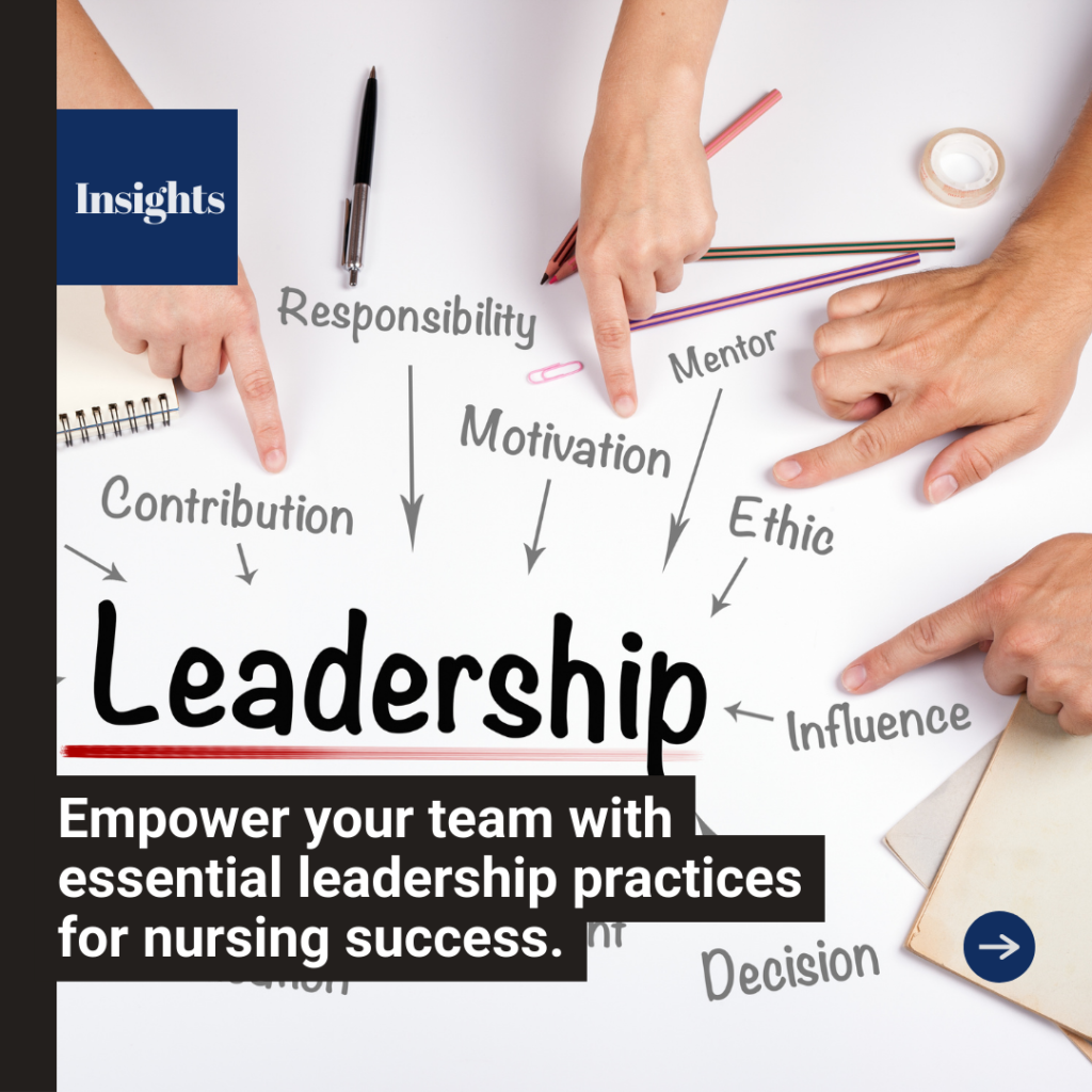 Image showing key roles in nursing leadership