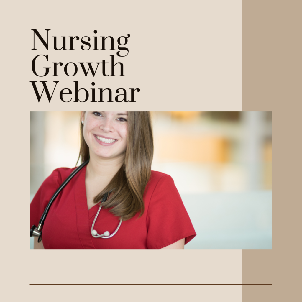 Image showing Nursing Growth Webinar