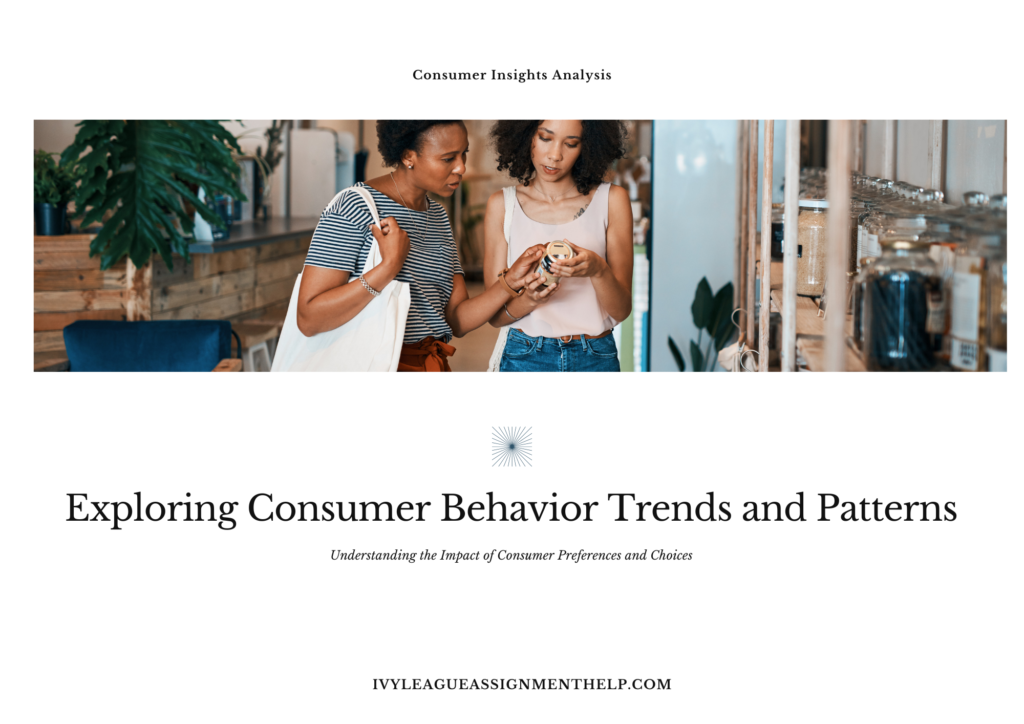 Image showing consumer behavior trends and patterns