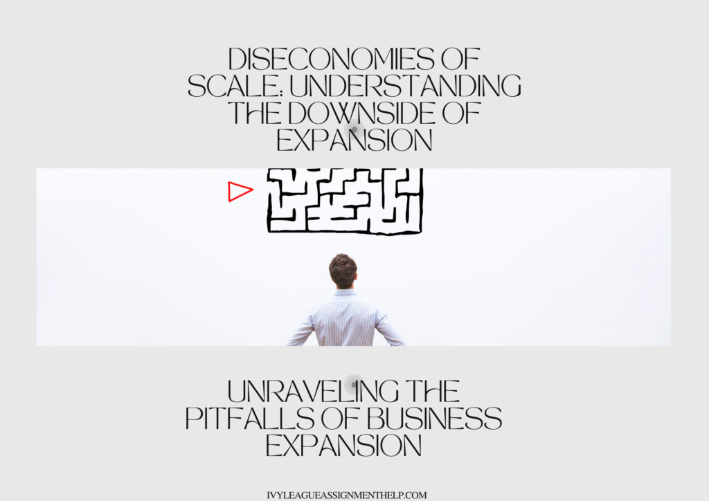 Image showing diseconomies of scale