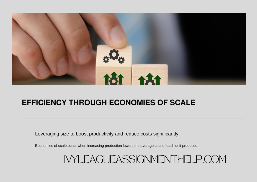 Image showing economies of scale