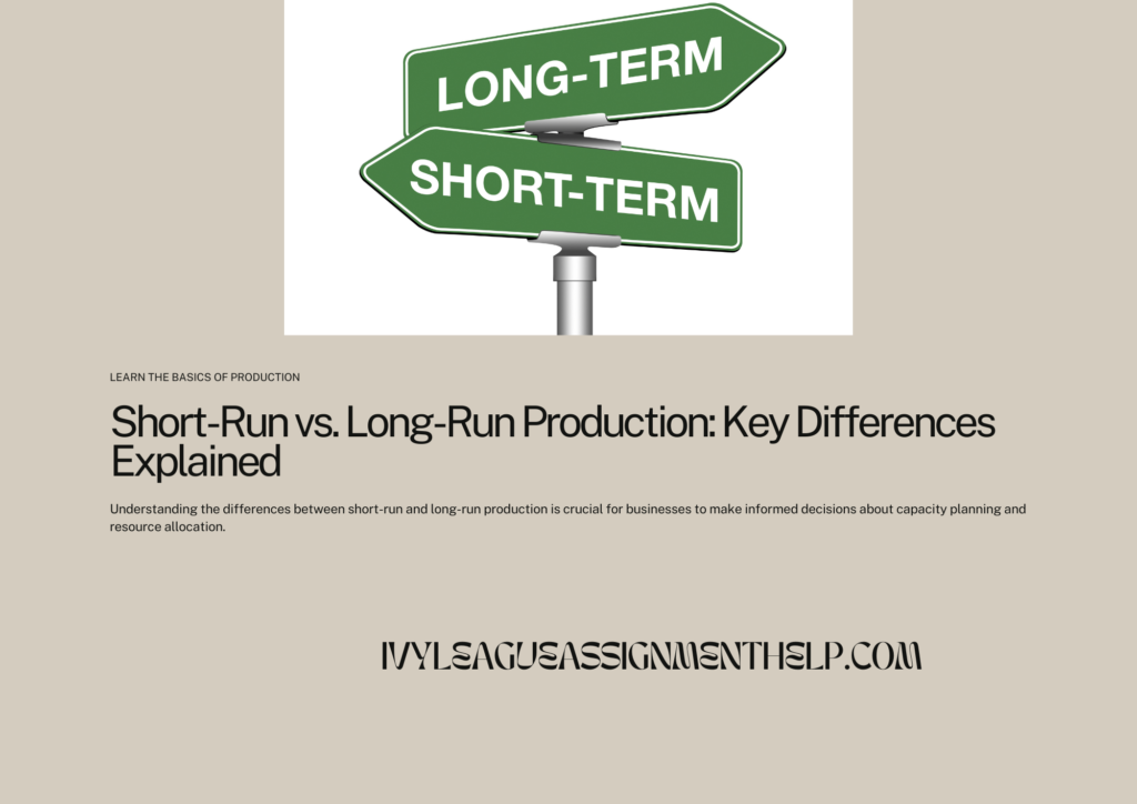 Image showing short run vs long run