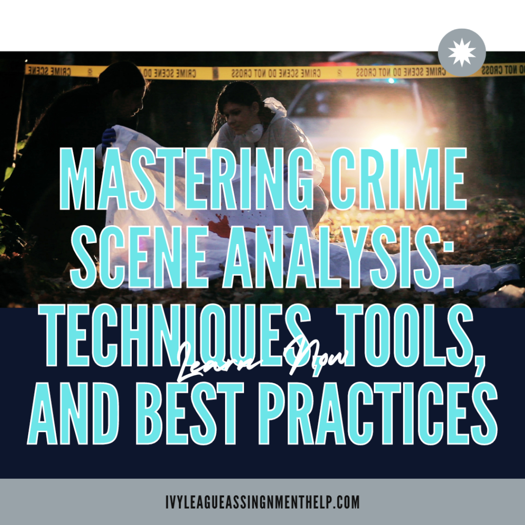 Image showing mastering crime analysis