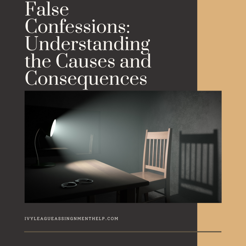 Image showing false confessions