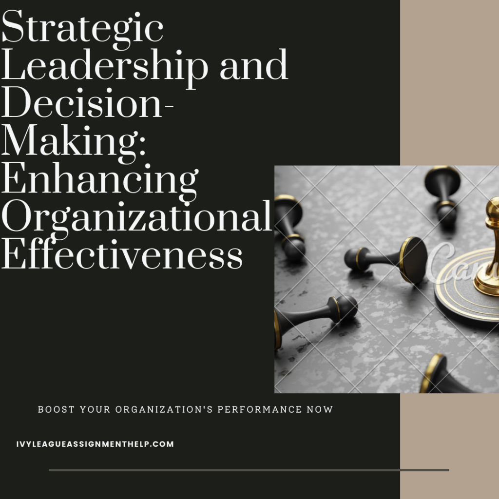 Image showing strategic leadership and decision making